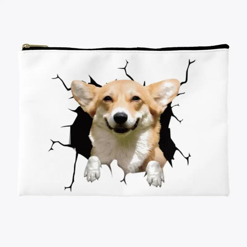 Corgis dog fanny sticker 