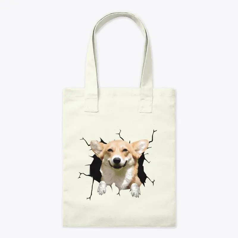 Corgis dog fanny sticker 