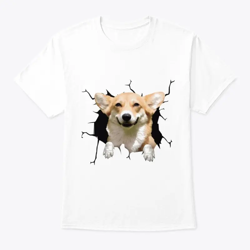 Corgis dog fanny sticker 